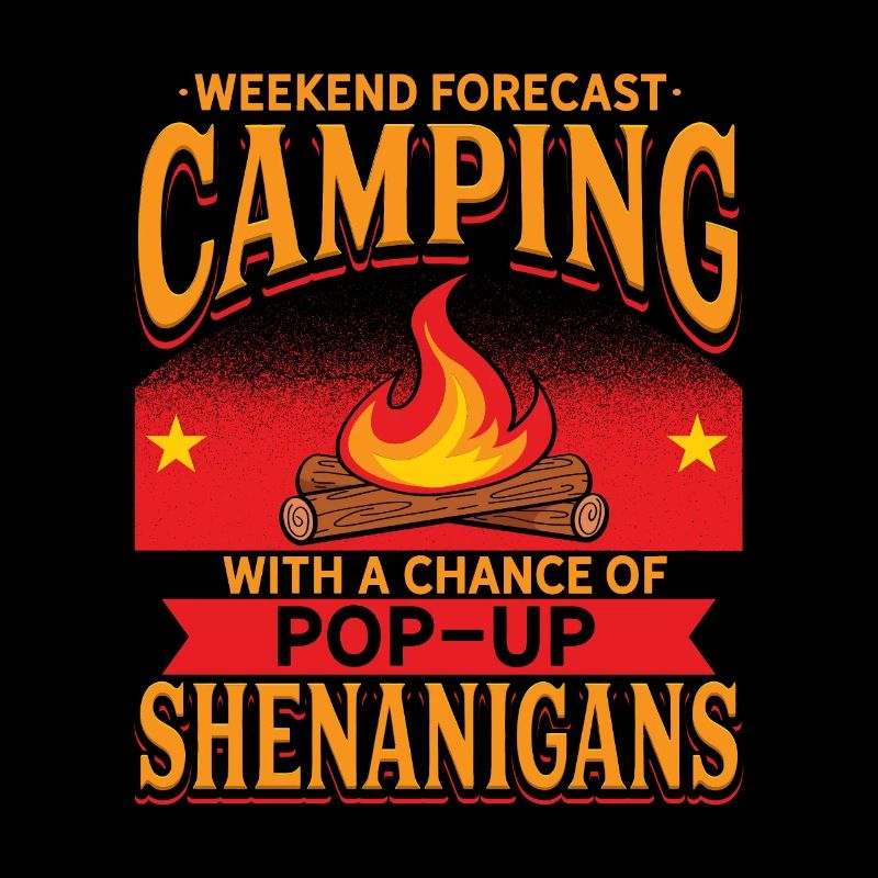 Pop-up Camper Shenanigans Fun Camping