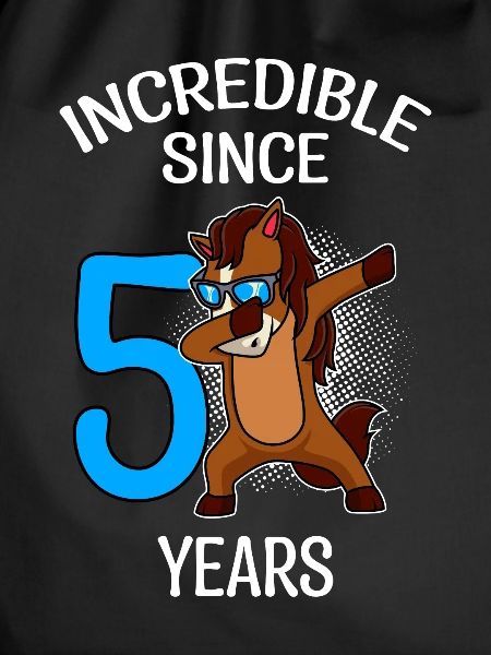 5th birthday 5 years