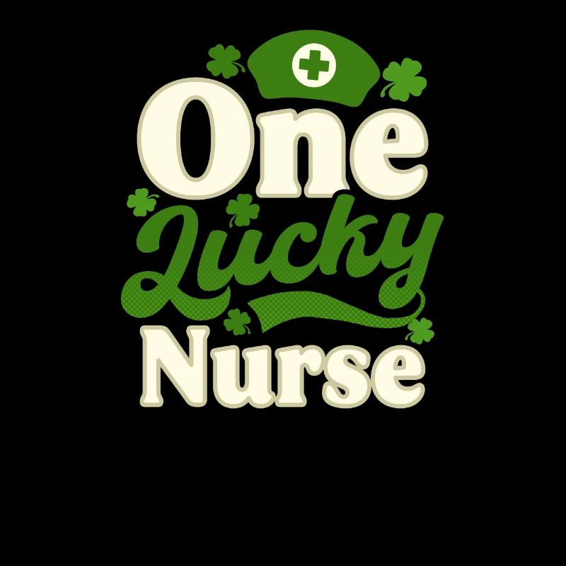Infirmière de la Saint-Patrick Une infirmière chanceuse