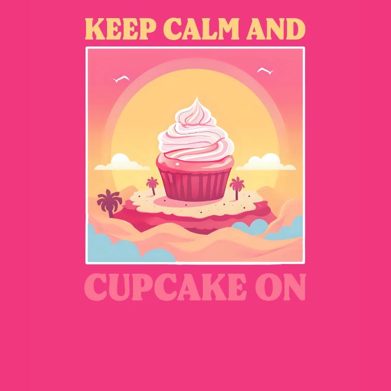 Cupcake Lover Keep Calm and Cupcake On