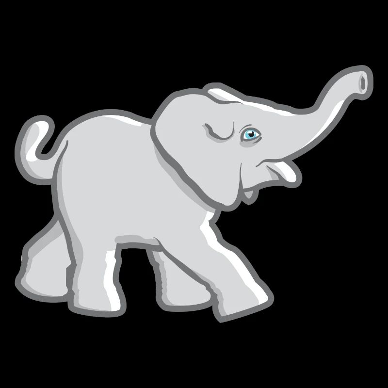 Un bébé éléphant est un bébé éléphant
