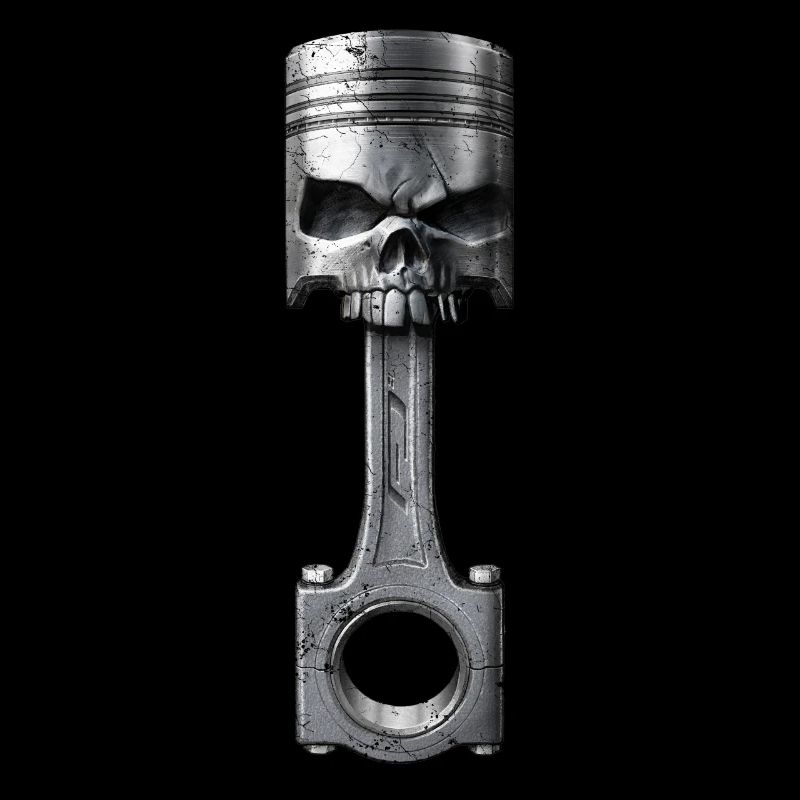 Skull flask