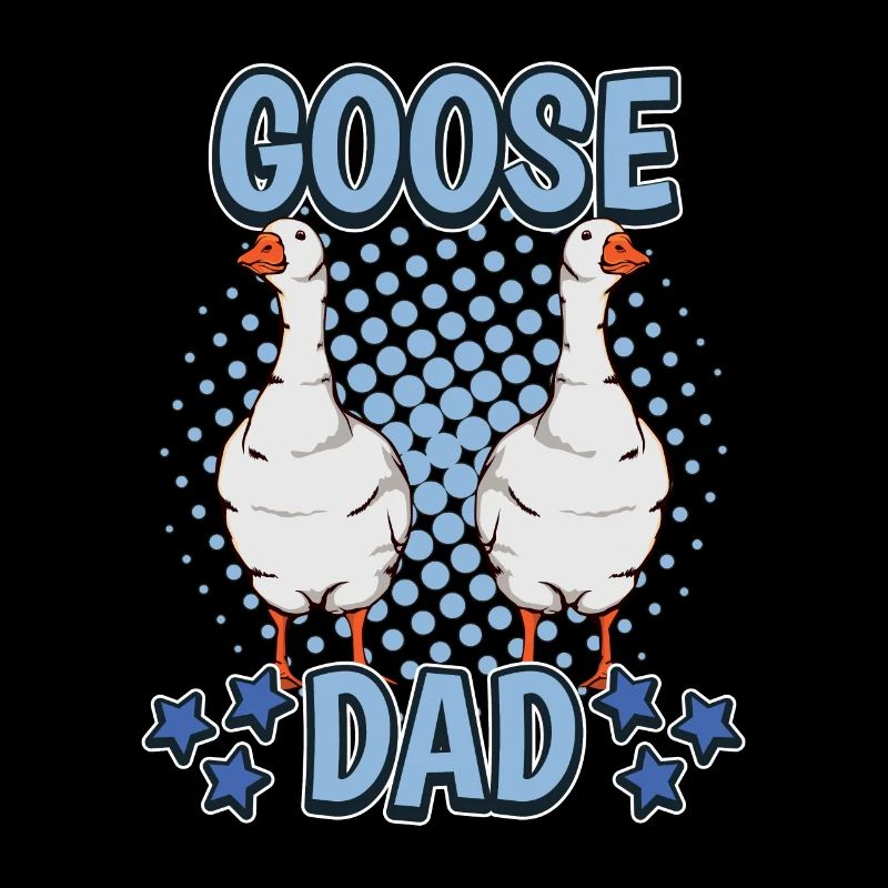 Gänse Goose Dad
