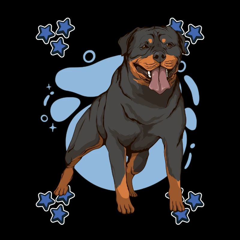 Rottweiler Blue Design