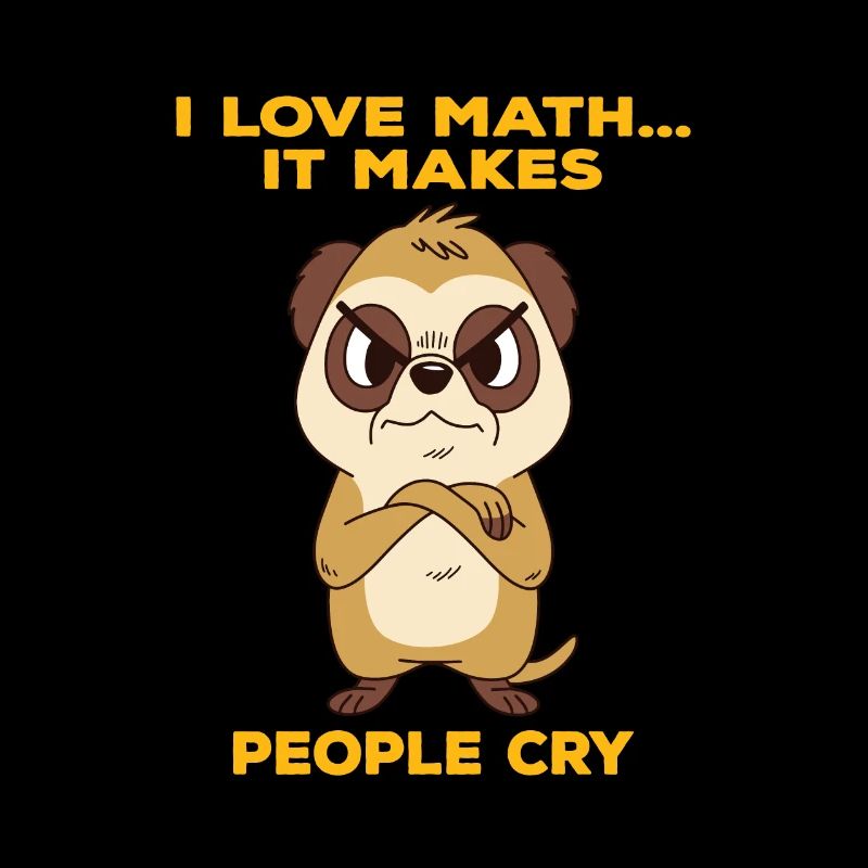 Le suricate en colère aime les maths