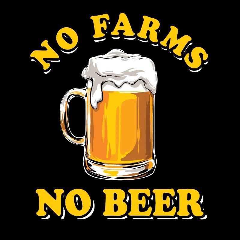Protestation des agriculteurs - Pas de fermes, pas de bière
