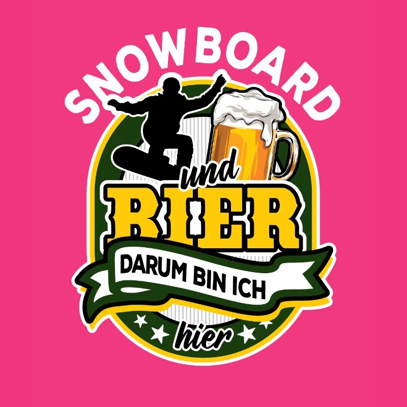 Snowboard & Bier - darum bin ich hier