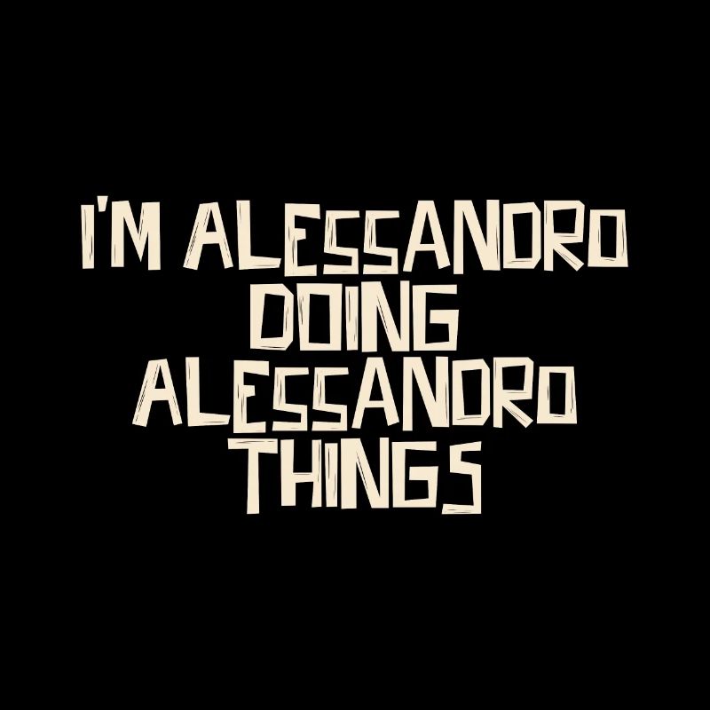 I'm Alessandro doing Alessandro things