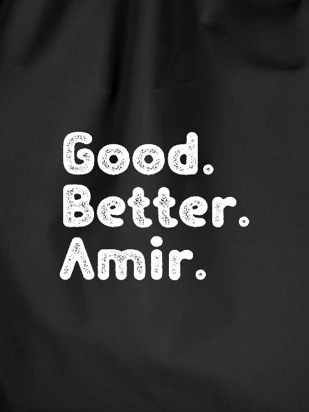 Good better Amir