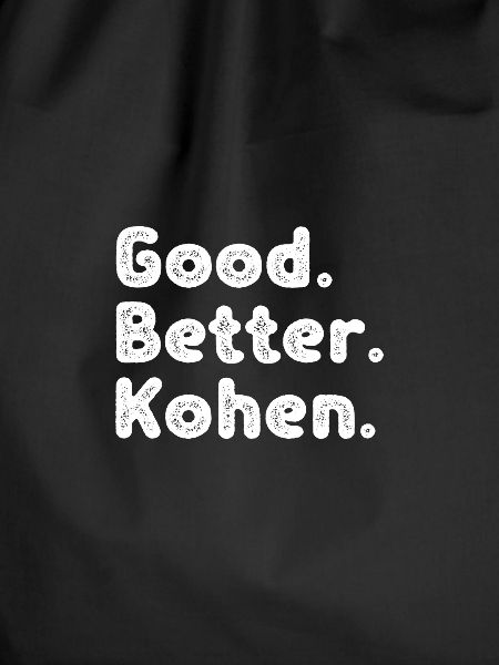 Good better Kohen