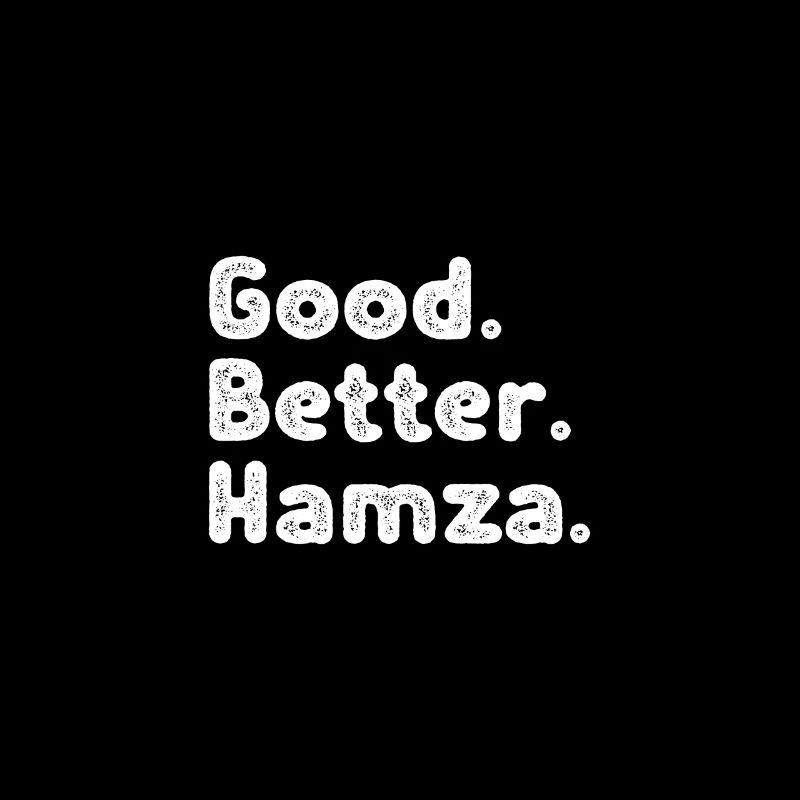 Good better Hamza