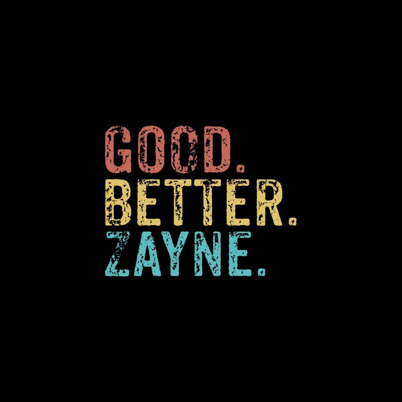 Les mecs cool s’appellent zayne