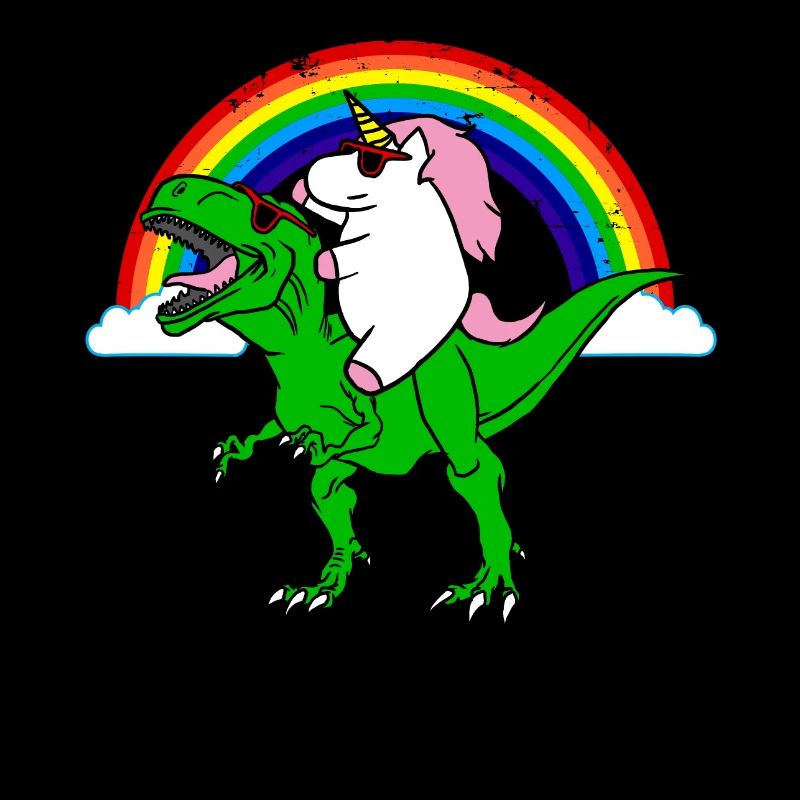Dinosaurier und Einhörner Geschenk