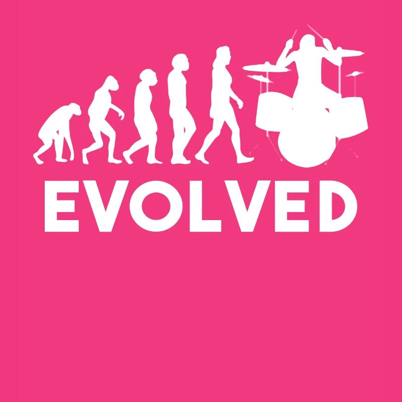 Drummer Schlagzeug Evolution