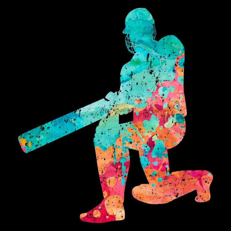 Cricketers in Popart
