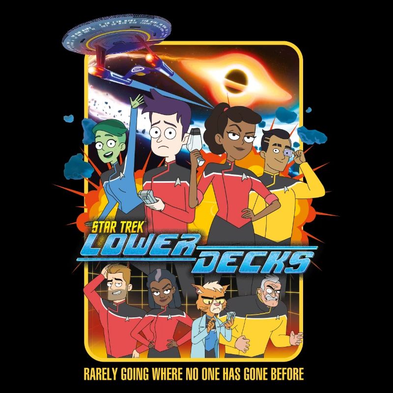 Star Trek Lower Decks Crew Witziger Spruch