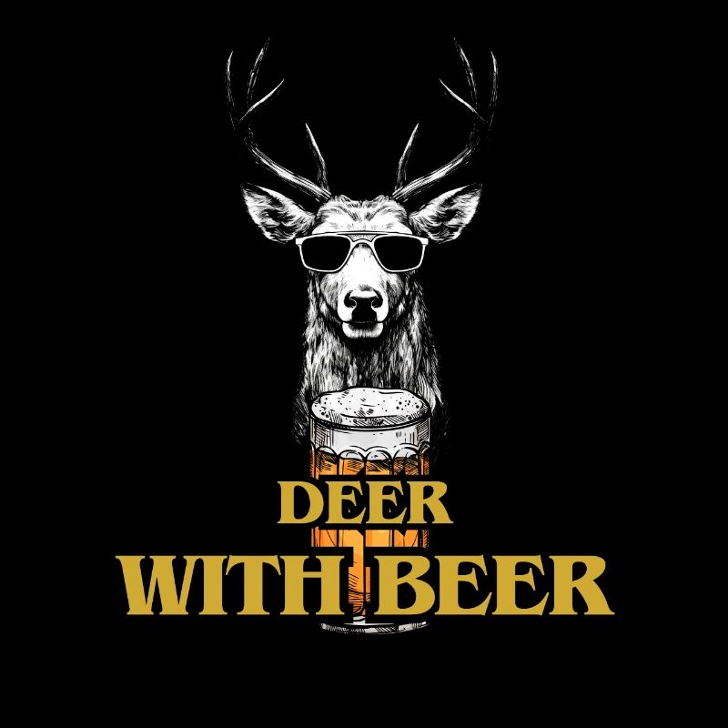 DEER WITH BEER