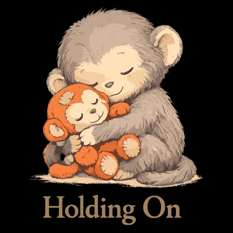 Anxious Monkey Plush Toy Solace