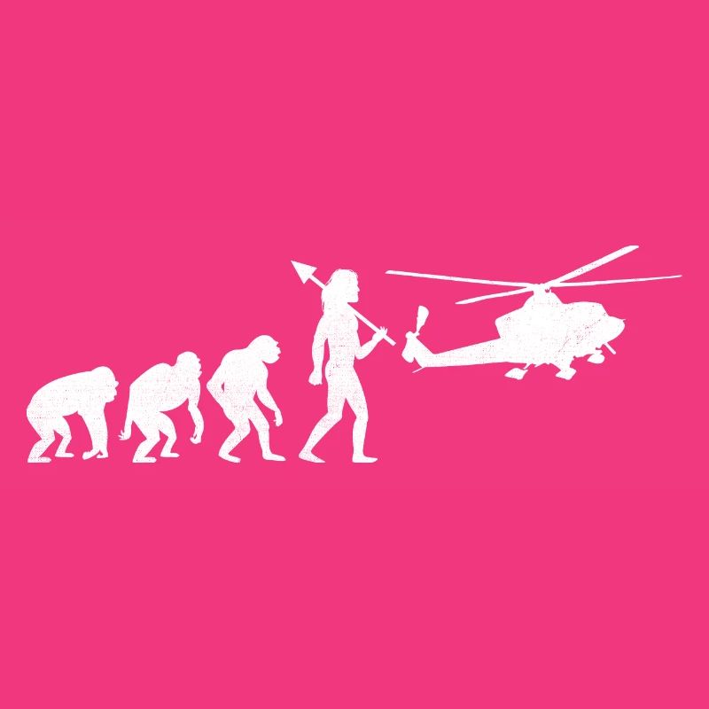 Evolution Hubschrauber Flieger Pilot Chopper Hubschrauber