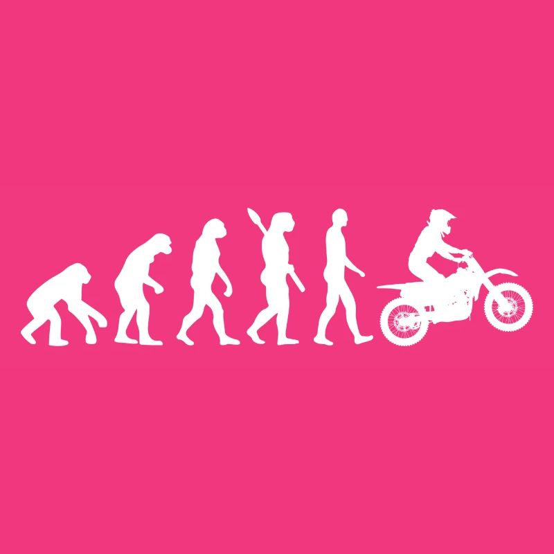 Evolution Graphic Dirt Biker Motorcycle Enduro Mot