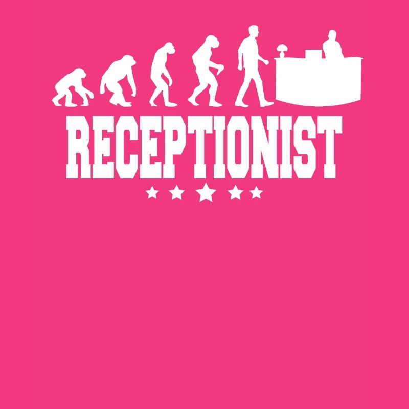 évolution de la réceptionniste