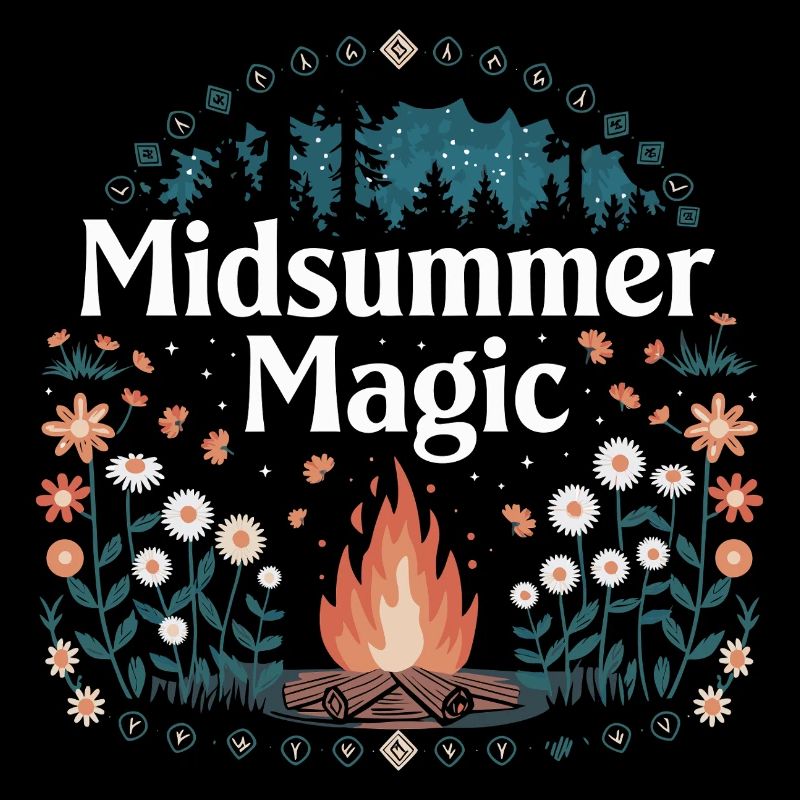 Midsummer Magic Campfire Night