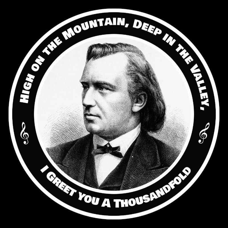 Johannes Brahms saying quote Thousandfold Valley