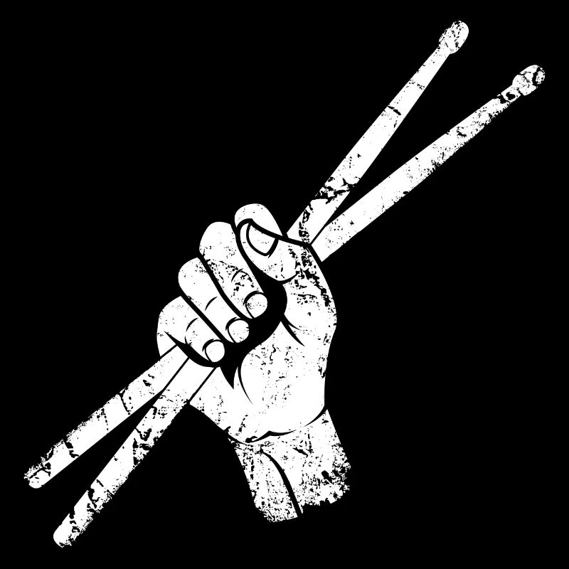 Batteries batteur batteur Drummer Sticks
