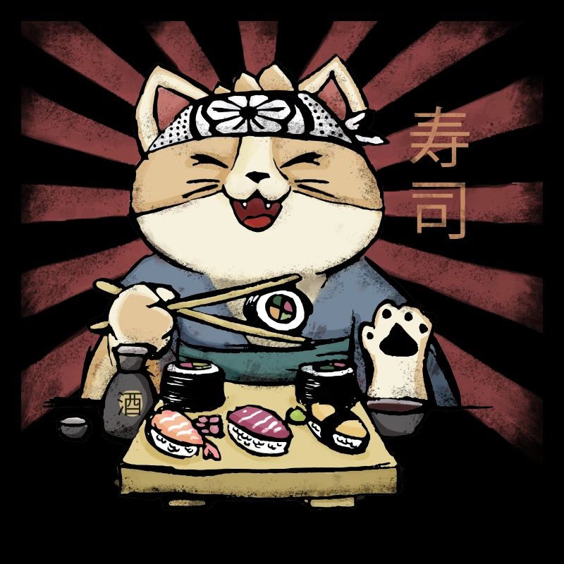 sushi cat