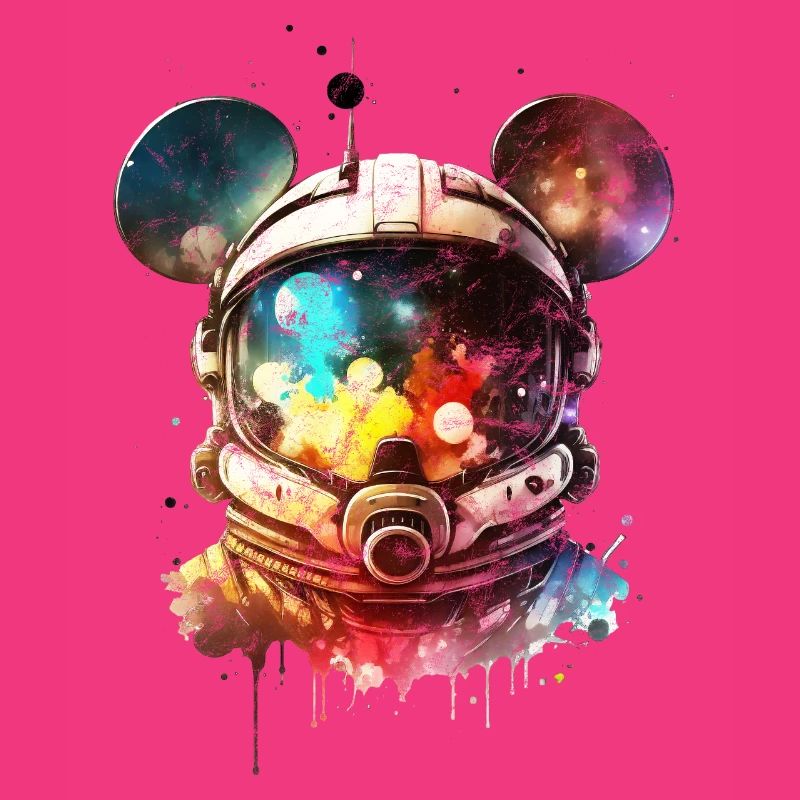 Souris astronaute, Casque, Combinaison spatiale, Espace, Espace