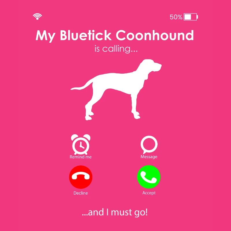 Bluetick Coonhound Dog