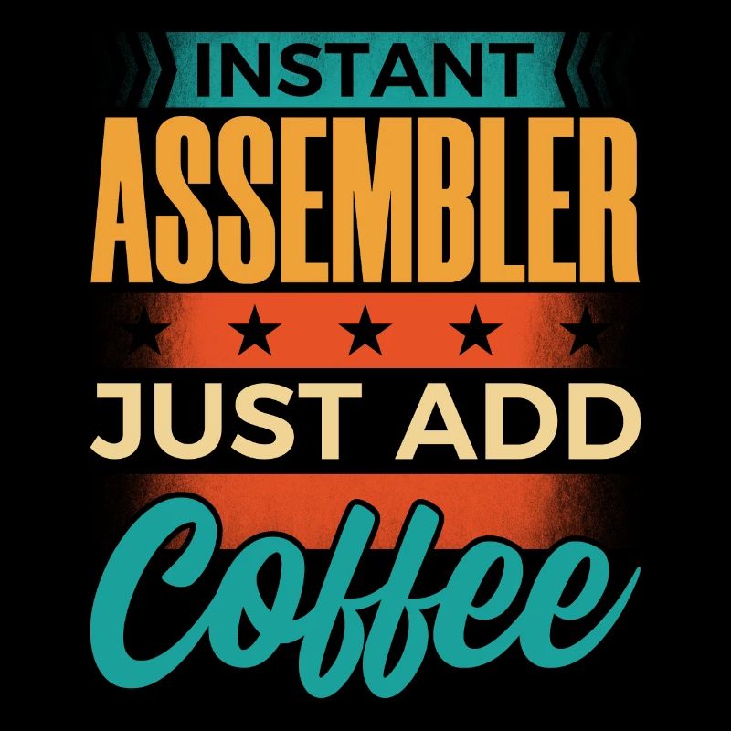 Instant Assembler Fügen Sie einfach Kaffee hinzu