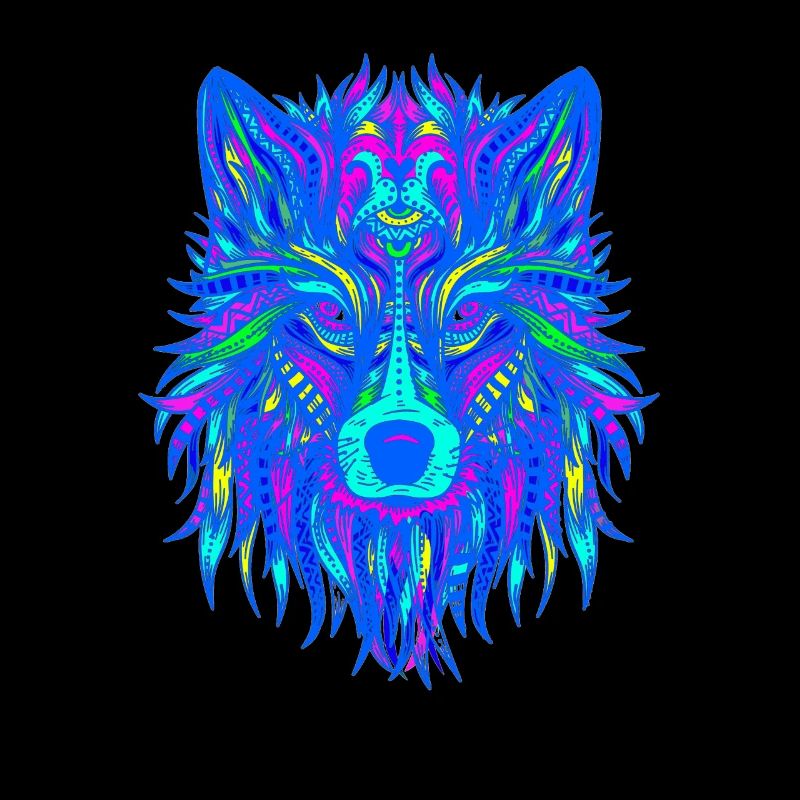 Wolf Mandala EDM
