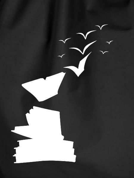 Bookbooks pages become birds