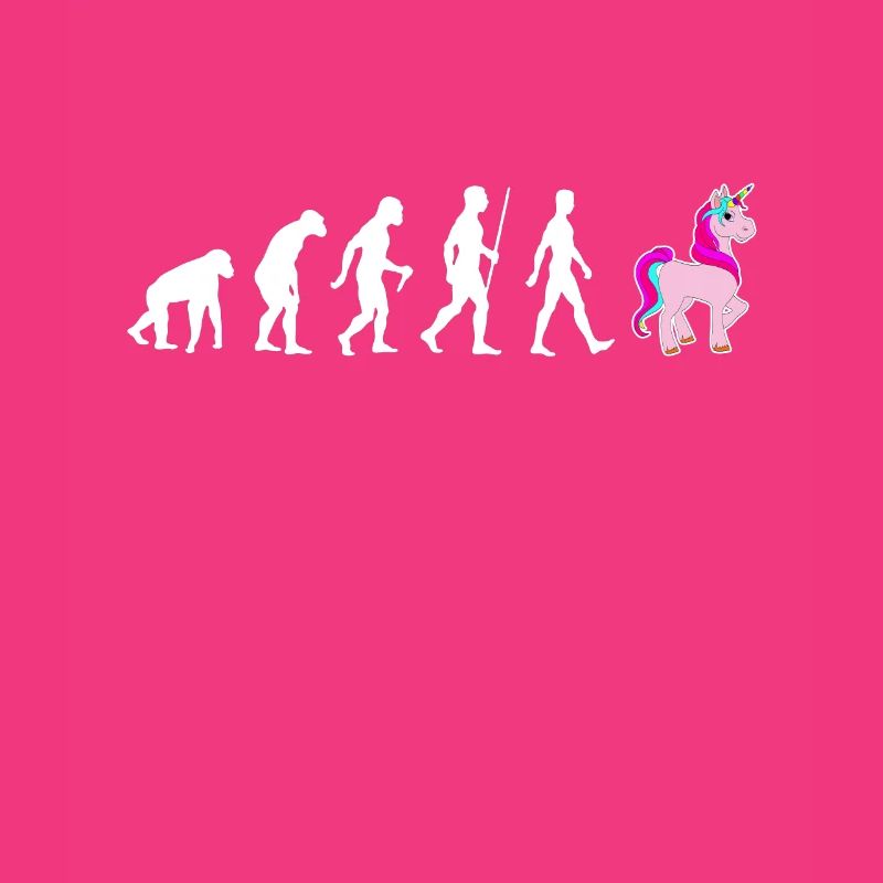 Einhorn Evolution Geschenk Trend Mädchen Rosa Lila