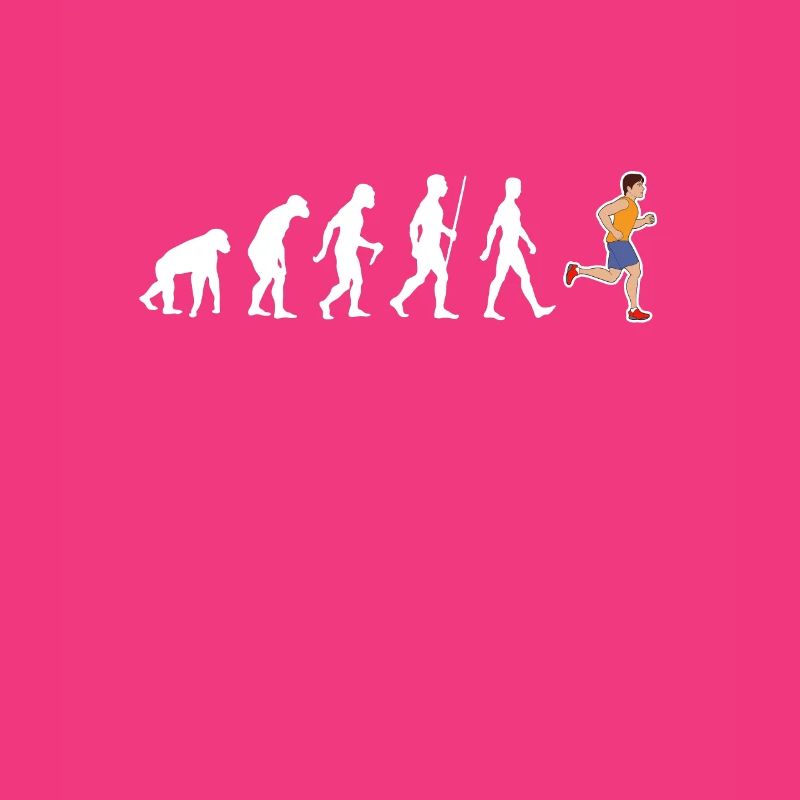 Running Evolution Jogging Cardio Run Runner Gift