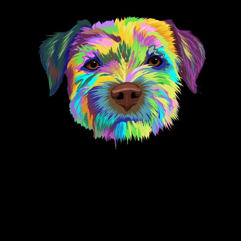 Border Terrier chien cadeau