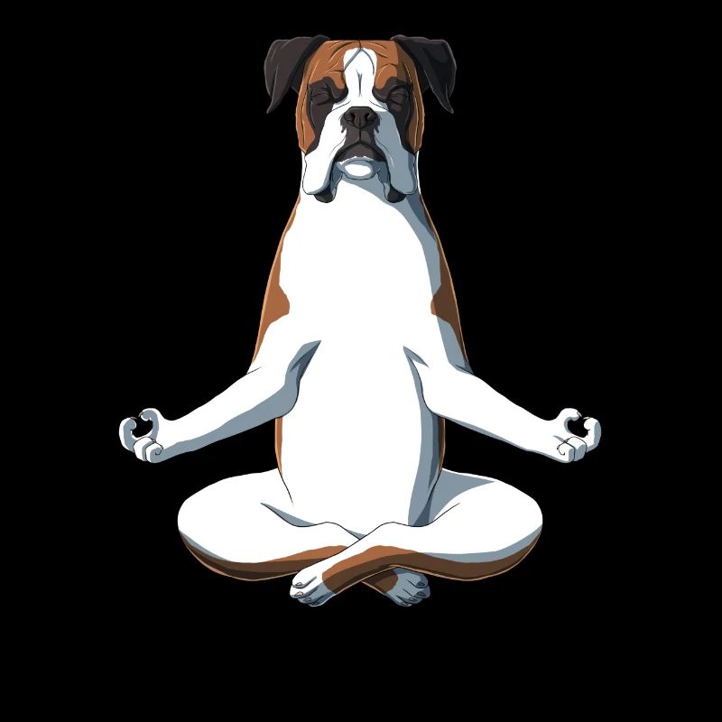 Yoga Boxer Hund