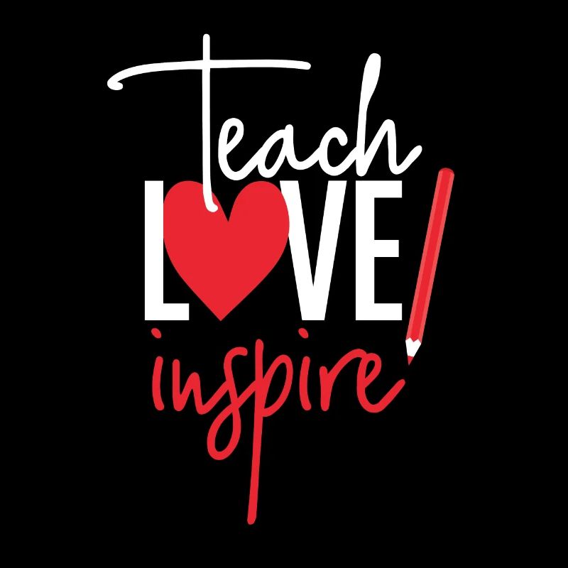 Teach Love Inspire School Nerd Teacher