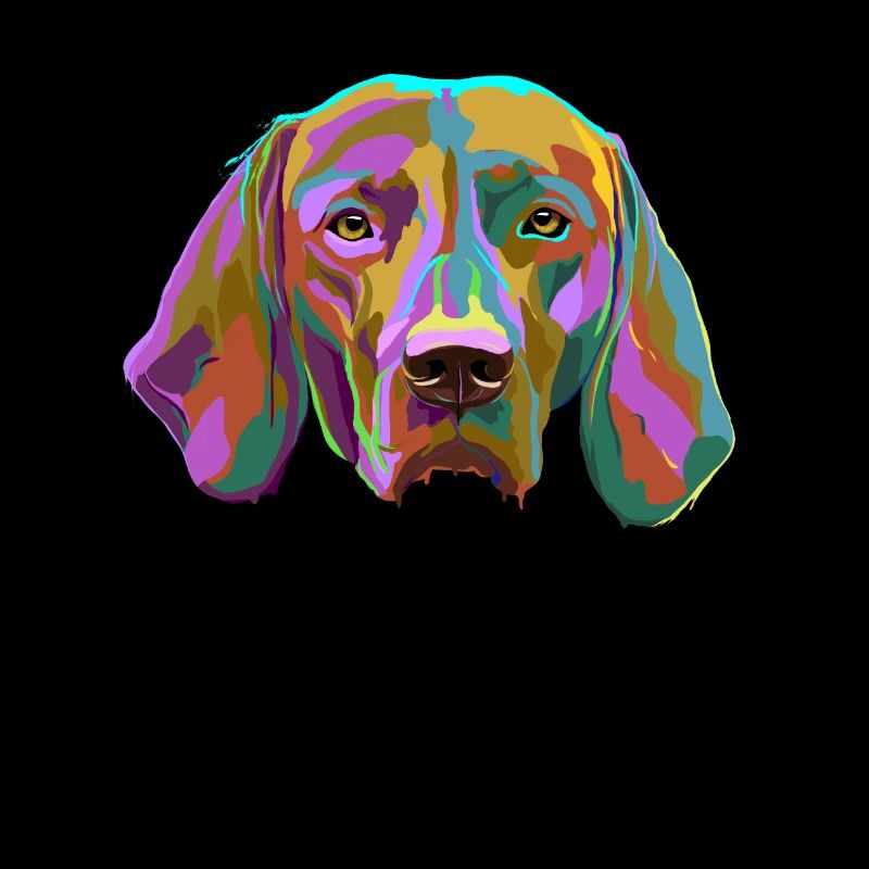 Vizsla Dog splash