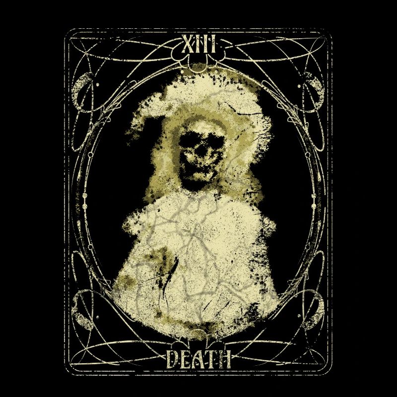 Death Tarot Card Skull