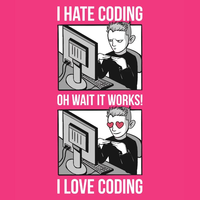 I Love Coding Programmer Cadeau
