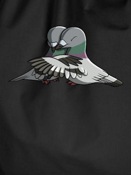 Hugging Birds Pigeon