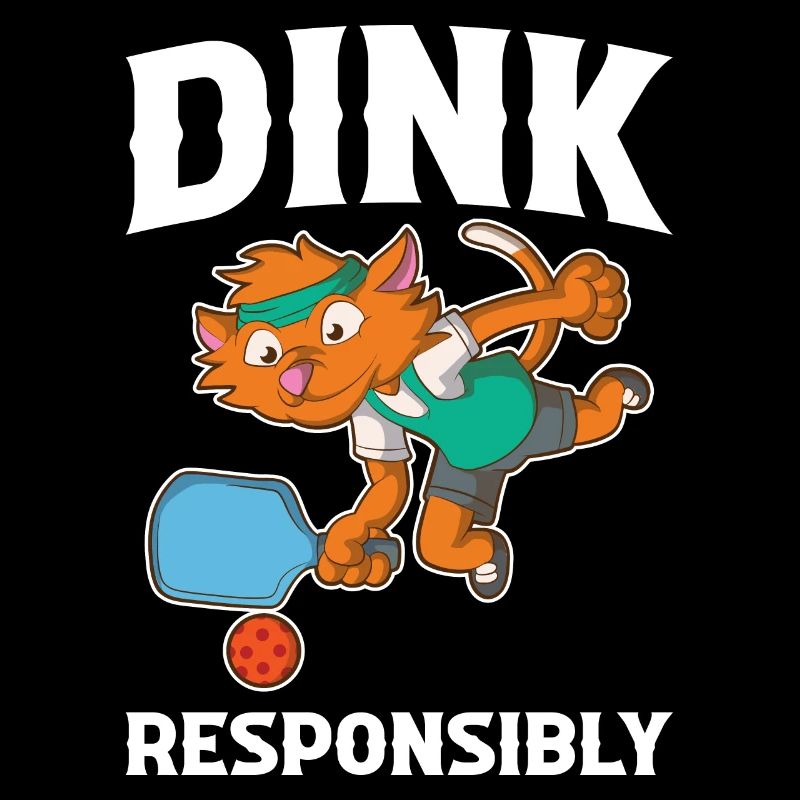 Dink Responsibly Pickleball Pickleball Geschenk