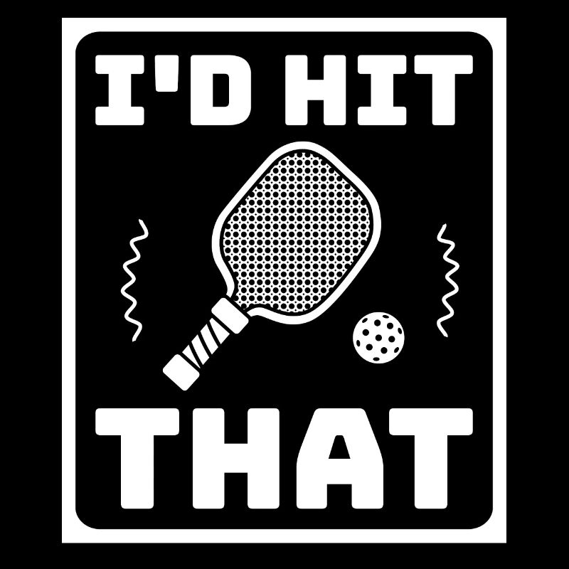 Id Hit That Pickleball Pickleball Geschenk