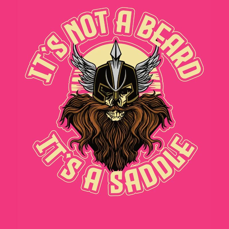 Its Not A Beard Its A Saddle Bart Geschenk