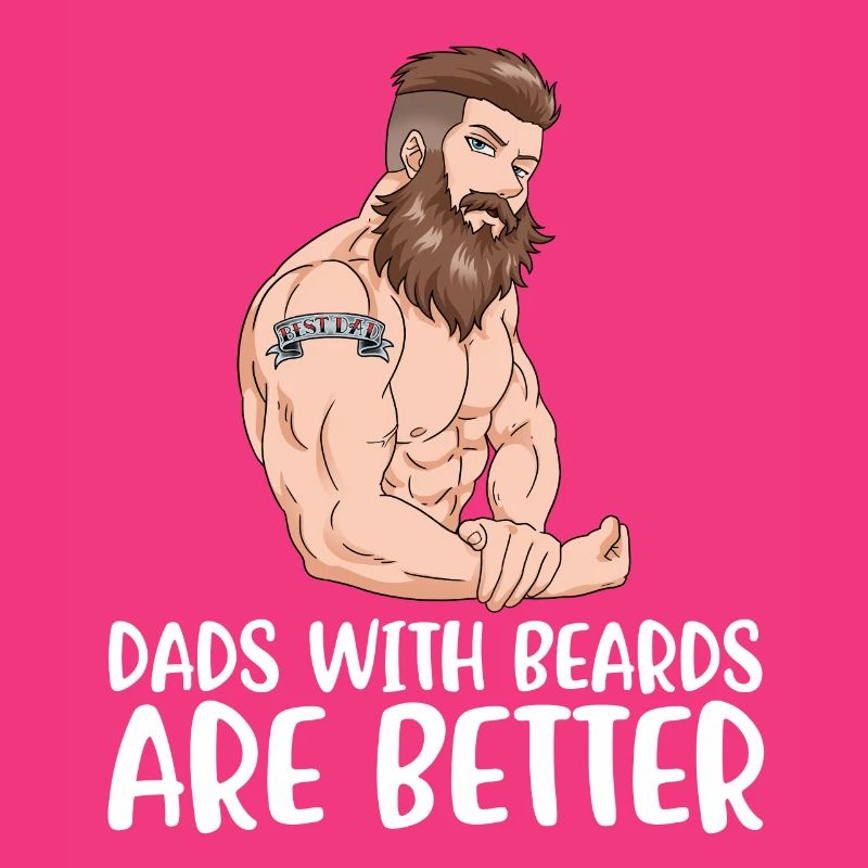 Dads With Beards Are Better Bart Geschenk