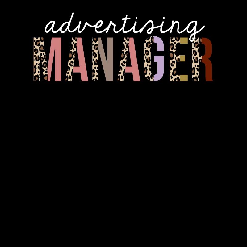 Werbemanager Leopard Print lustiges Geschenk