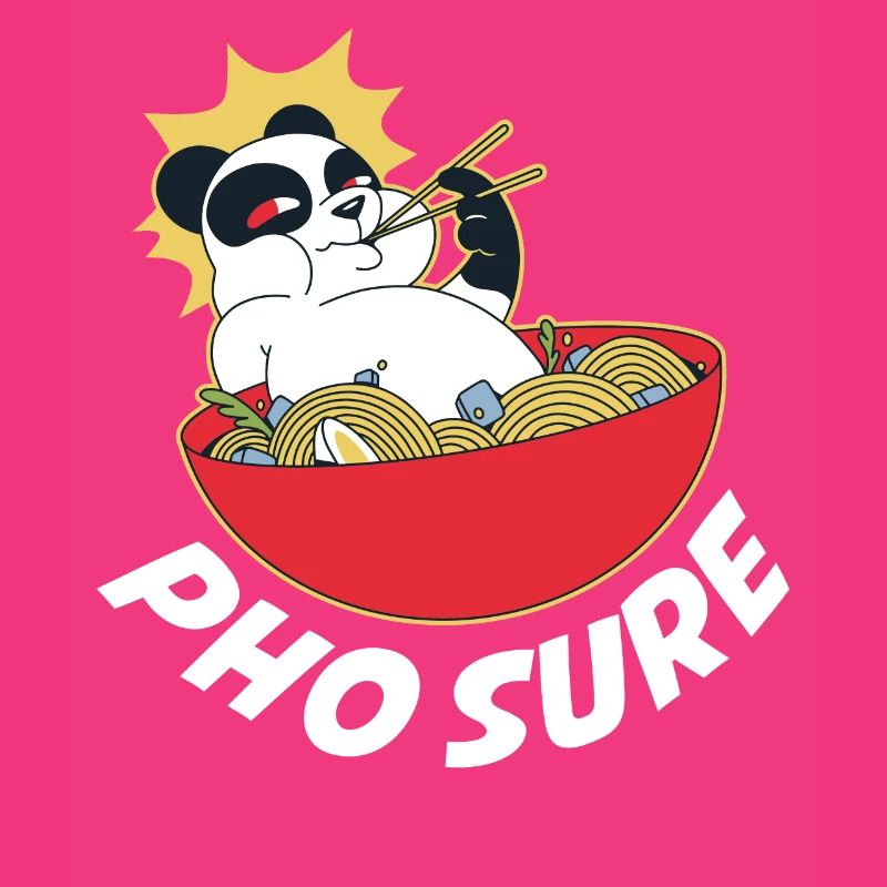 Pho Sure Panda Panda Bear Gift