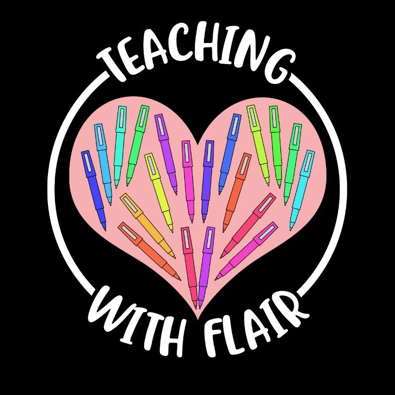 Teaching With Flair Lehrer Geschenk